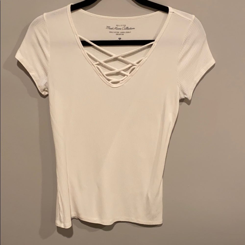 Lace up top